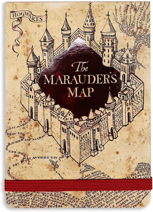 Harry Potter Agenda Tascabile Mappa del Malandrino Half Moon Bay