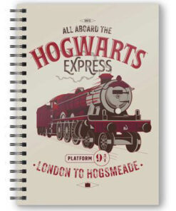 Harry Potter All Aboard The Espresso Per Hogwarts A5 3d Agenda Sd Toys