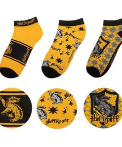 Harry Potter Ankle Calzini 3-pack Tassorosso Cinereplicas