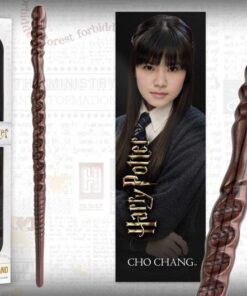 Harry Potter Bacchetta Magica Cho Chang + Segnalibro 3D 30 cm Noble Collection