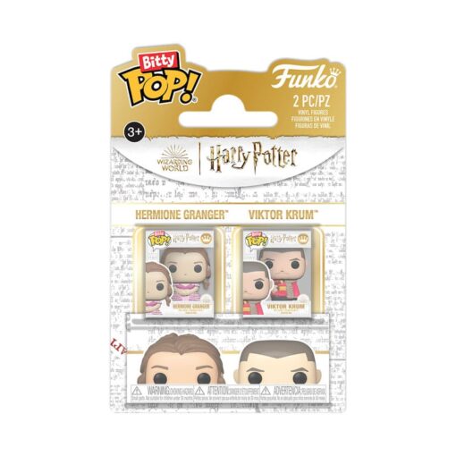 Harry Potter Bitty Pop! Vinile Figura 2-pack Hermione & Krum 2