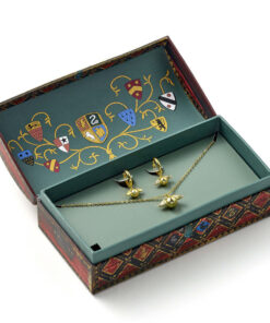 Harry Potter Boccino D'oro Orecchini + Collana The Carat Shop