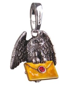 Harry Potter Braccialetto Ciondolo Lumos Owl Post Noble Collection