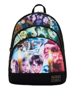 Harry Potter By Loungefly Zaino Trilogy Triple Pocket Loungefly