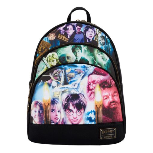 Harry Potter By Loungefly Zaino Trilogy Triple Pocket Loungefly