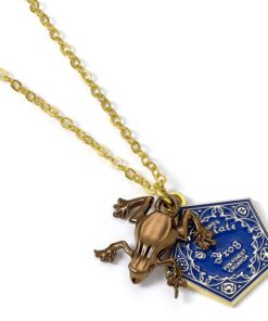 Harry Potter Ciondolo & Collana Rana di Cioccolato The Carat Shop