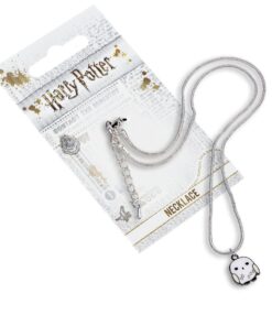 Harry Potter Collana con Ciondolo Edvige il Gufo 40 cm The Carat Shop