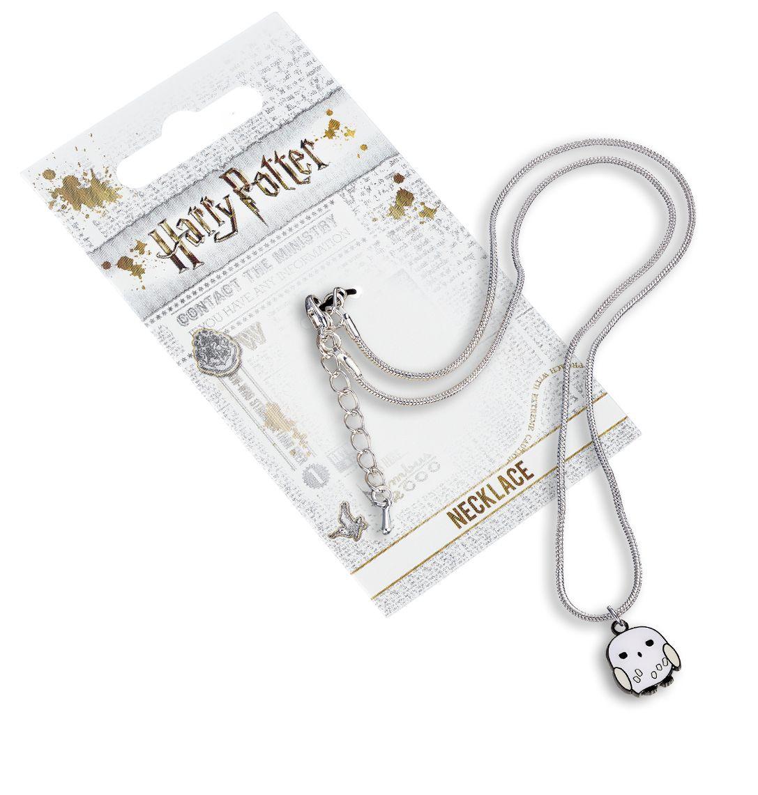 Harry Potter Collana con Ciondolo Edvige il Gufo 40 cm The Carat Shop