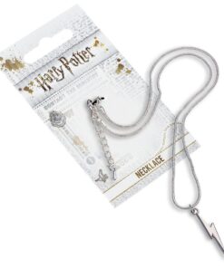 Harry Potter Collana con Ciondolo Fulmine 40 cm The Carat Shop