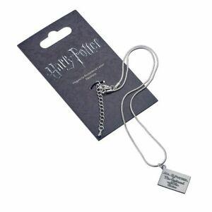 Harry Potter Collana con Ciondolo Lettera di Hogwarts 40 cm The Carat Shop