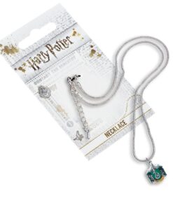 Harry Potter Collana con Ciondolo Stemma Serpeverde 40 cm The Carat Shop