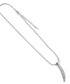 Harry Potter Collana placcata Argento con Ciondolo a Piuma 40