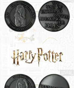 Harry Potter Collectable Coin 2-pack Silente's Army: Hermione & Ginny Edizione Limitata Fanattik