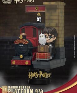 Harry Potter D-stage Pvc Diorama Binario 9 3/4 New Version 15 Cm Beast Kingdom Toys