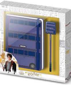 Harry Potter Diario Avorio + Penna Fashion Bus Nottetempo Karactermania