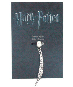 Harry Potter Feather Quill Slider Ciondolo The Carat Shop