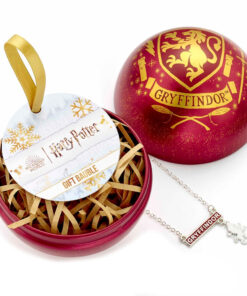 Harry Potter Grifondoro Collana + Natale Ball The Carat Shop