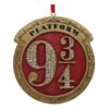Harry Potter Hanging Tree Ornaments Binario 9 3/4 Case (6) Nemesis Now