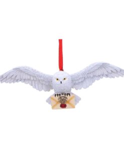 Harry Potter Hanging Tree Ornaments Hedwig Case (6) Nemesis Now