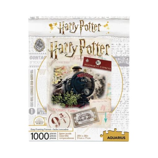 Harry Potter Jigsaw Puzzle Espresso Per Hogwarts Ticket (1000 Pezzi) Aquarius
