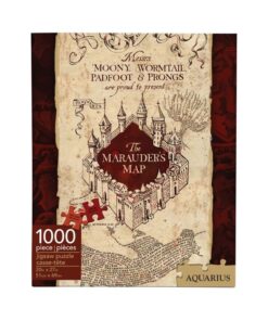 Harry Potter Jigsaw Puzzle Mappa Del Malandrino (1000 Pezzi) Aquarius