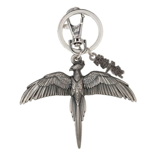 Harry Potter Metal Portachiavi Phoenix Con Figure Int.