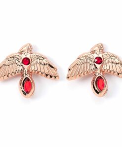 Harry Potter Orecchini Fawkes (gold Plated) Carat Shop