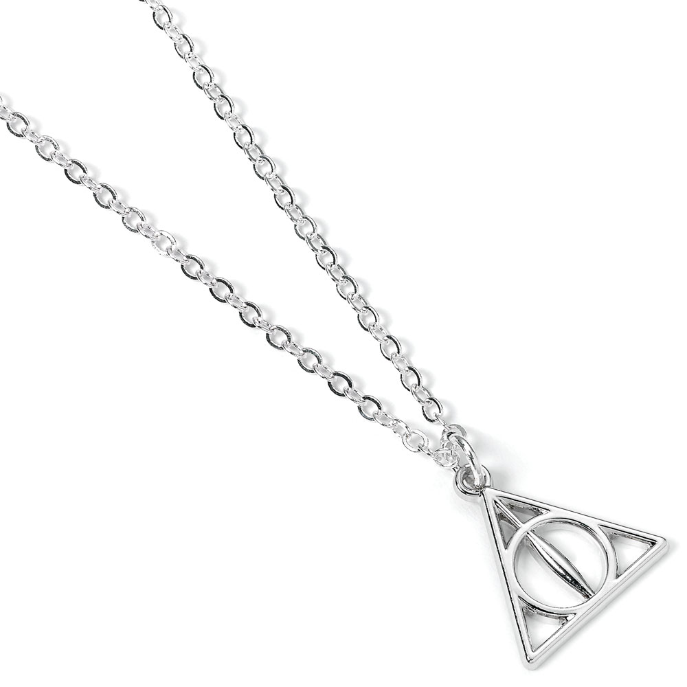 Harry Potter Pendant & Collana Doni Della Morte (silver Plated) Carat Shop