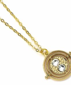 Harry Potter Pendant & Collana Fixed Giratempo (gold Plated) Carat Shop