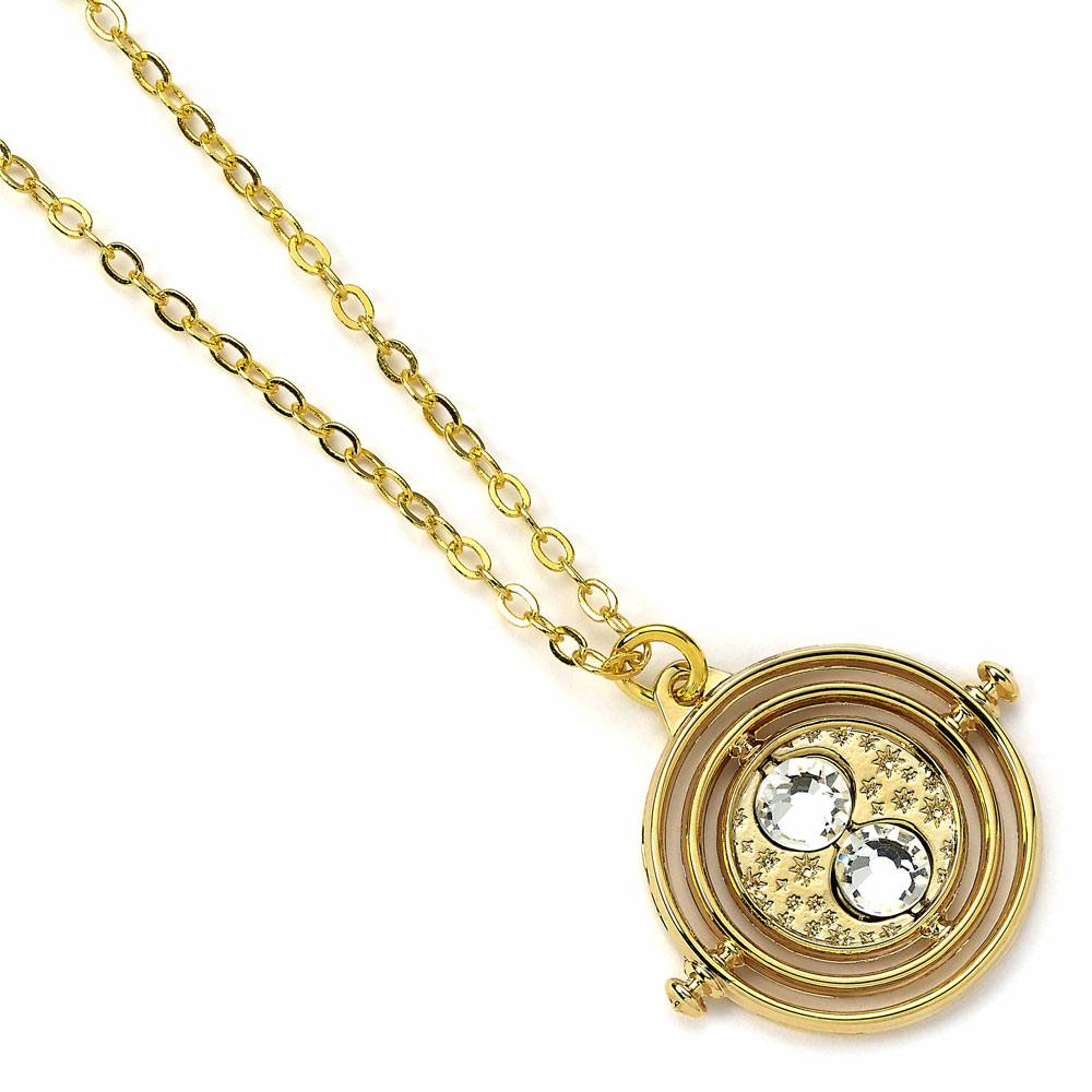 Harry Potter Pendant & Collana Fixed Giratempo (gold Plated) Carat Shop