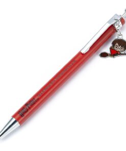 Harry Potter Penna Chibi con Ciondolo Harry sulla Scopa 1