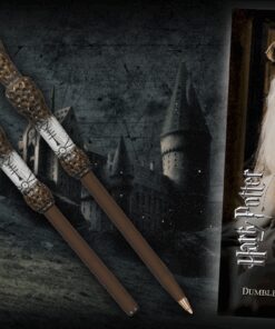 Harry Potter Penna e Segnalibro Bacchetta Albus Silente Noble Collection