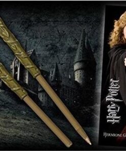 Harry Potter Penna e Segnalibro Bacchetta Hermione Granger Noble Collection