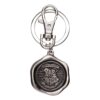 Harry Potter Pewter-portachiavi Hogwarts Logo Con Figure Int.