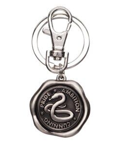 Harry Potter Pewter-portachiavi Serpeverde Con Figure Int.