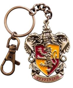 Harry Potter Portachiavi con Stemma Grifondoro 4.5 Cm Noble Collection