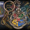 Harry Potter Portachiavi con Stemma Hogwarts 5 Cm Noble Collection