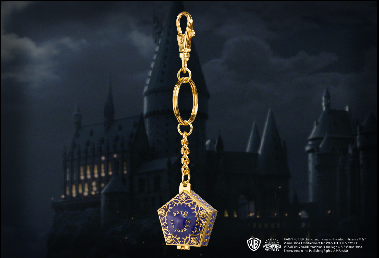 Harry Potter Portachiavi Rana di Cioccolato in Metallo 4 cm Noble Collection