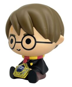 Harry Potter Salvadanaio Harry Potter con Box Rana di Cioccolato 18 Cm Plastoy