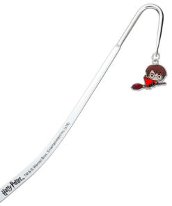 Harry Potter Segnalibro Chibi con Ciondolo Harry sulla Scopa 1
