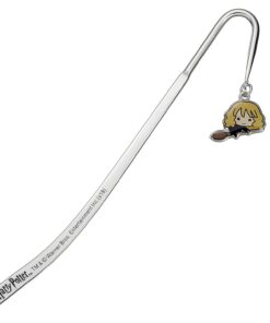 Harry Potter Segnalibro con Ciondolo Hermione sulla Scopa 1