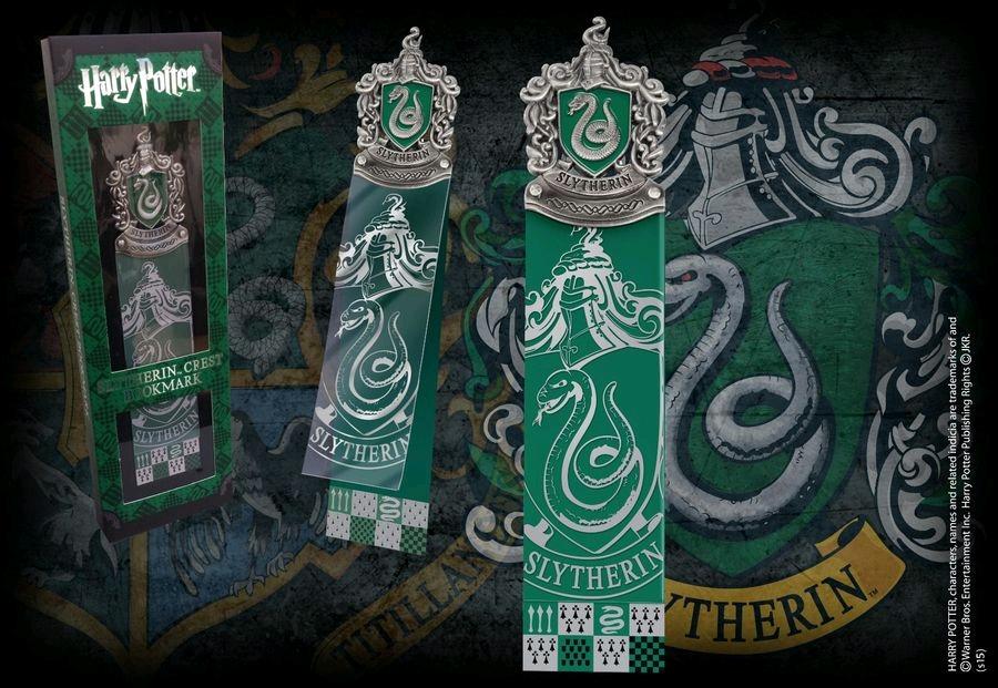Harry Potter Segnalibro Con Stemma Serpeverde 24 x 8 x 2 cm Noble Collection