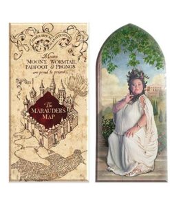 Harry Potter Set di 2 Magneti Mappa del Malandrino / Signora Grassa Distrineo
