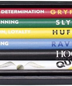 Harry Potter Set Di 6 matite Casate Hogwarts Half Moon Bay