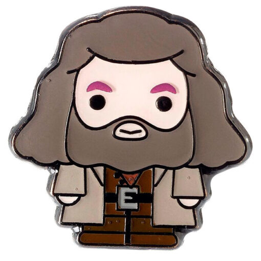 Harry Potter Spilla Distintivo Rebeus Hagrid 2 x 2 cm The Carat Shop