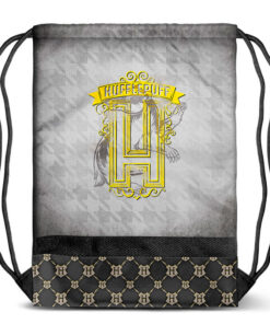 Harry Potter Tassorosso Borsa Palestra grigio 48cm Karactermania