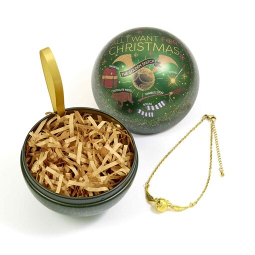 Harry Potter Tree Ornment Con Braccialetto All I Want For Natale Carat Shop