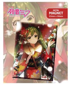 HATSUNE MIKU AT WINTER METAL MAGNET Magneti Popbuddies