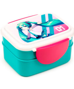 Hatsune Miku Contenitore Per Il Pranzo + Posate Puckator