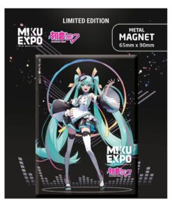 Hatsune Miku Fridge Magnet Miku Expo 10th Anniversary Art By Iwato Ver. Edizione Limitata Popbuddies